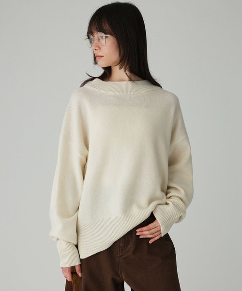 BABYLONE（バビロン） ニット セーター ウールカシミアボトルネック