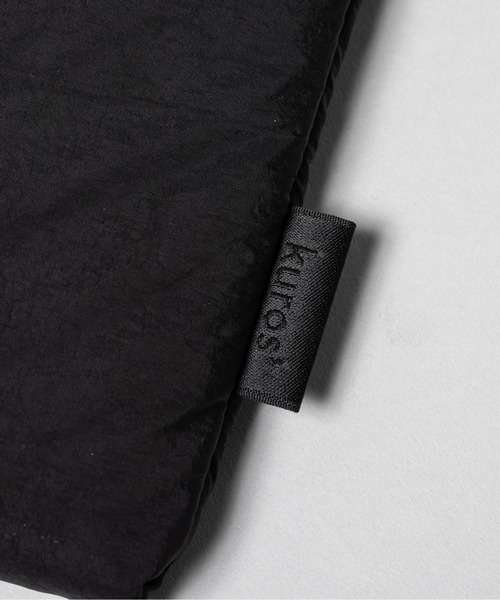 タブレットケース 「kuros'オリジナル」ふかふか塩縮ナイロン PCケース