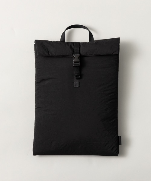 黒いナイロン製タブレットケース タブレットケース 「kuros'オリジナル」ふかふか塩縮ナイロン PCケース