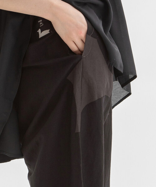 「nop de nod」 イージーパンツ M ブラック レディース_画像9