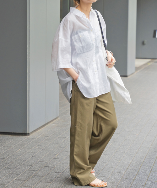 「Spick \u0026 Span」 半袖シャツ FREE ベージュ レディースの画像