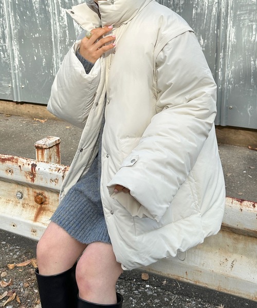 w closet（ダブルクローゼット） ジャケット FREE アイボリー