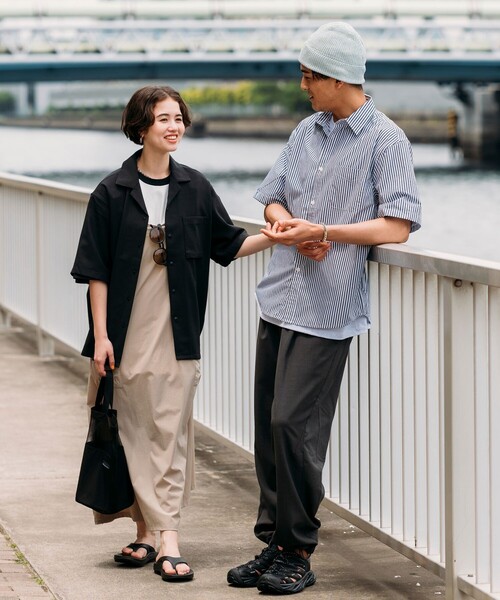 「FREAK'S STORE」 イージーパンツ SMALL ブラック メンズの画像4