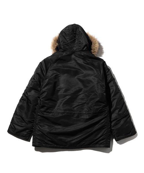 ショット モッズコート N-3B フライトジャケット 黒 ミリタリー アメカジ ショット モッズコート N-3B フライトジャケット 黒 ミリタリー