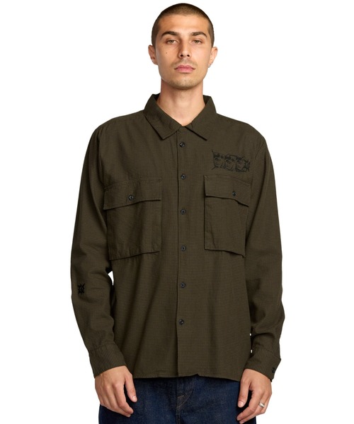 新品ボルコムシャツ VOLCOM（ボルコム） シャツ VOLCOM POVJ WORKSHIRT/ボルコムワーク