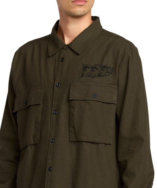 VOLCOM（ボルコム） シャツ VOLCOM POVJ WORKSHIRT/ボルコムワーク