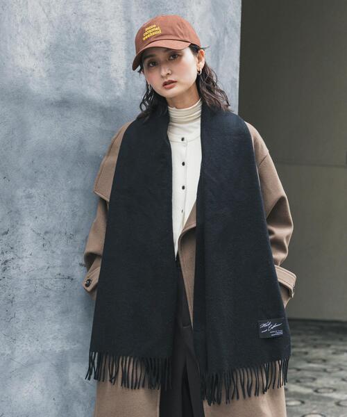 SENSE OF PLACE by URBAN RESEARCH マフラー ストール カシミヤ