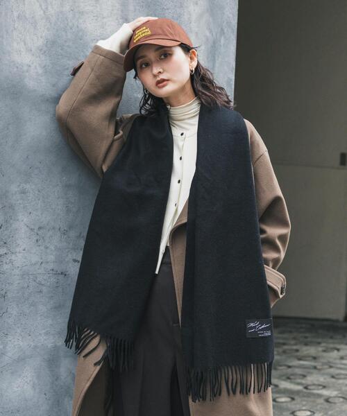 SENSE OF PLACE by URBAN RESEARCH マフラー ストール カシミヤ