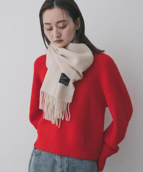 SENSE OF PLACE by URBAN RESEARCH マフラー ストール カシミヤ