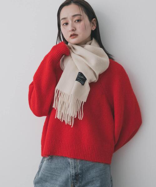 SENSE OF PLACE by URBAN RESEARCH マフラー ストール カシミヤ