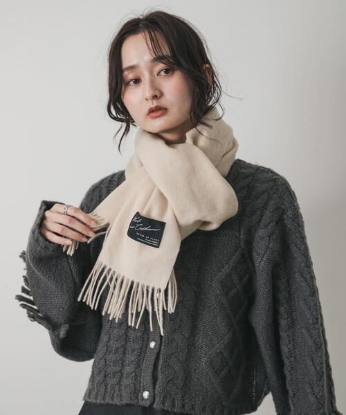 SENSE OF PLACE by URBAN RESEARCH マフラー ストール カシミヤ