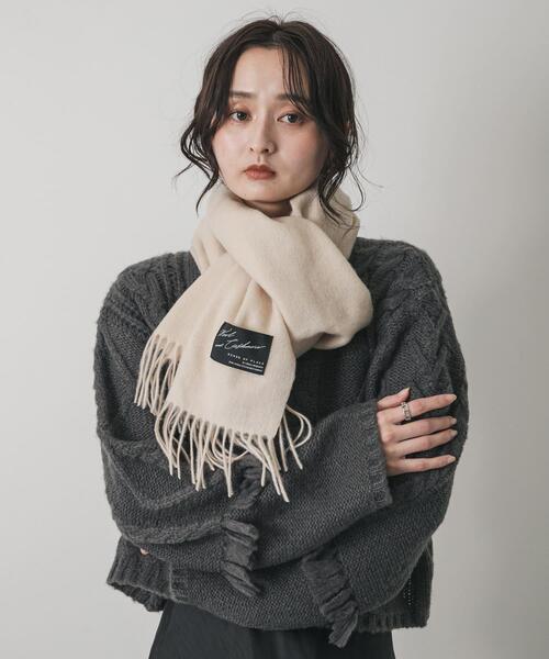 SENSE OF PLACE by URBAN RESEARCH マフラー ストール カシミヤ