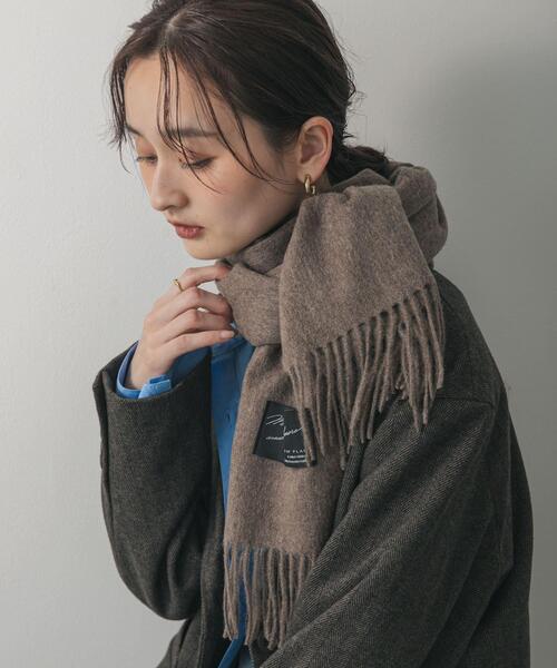 SENSE OF PLACE by URBAN RESEARCH マフラー ストール カシミヤ