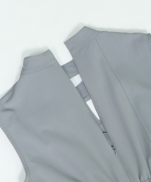 「&g'aime」 ノースリーブワンピース FREE ライトブルー レディース_画像9