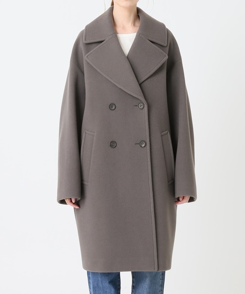 IENA ♡ トリプルクロスフードコート　フード取外可　グレー　ショート　36 IENA ♡ トリプルクロスフードコート フード取外可 グレー ショート 36