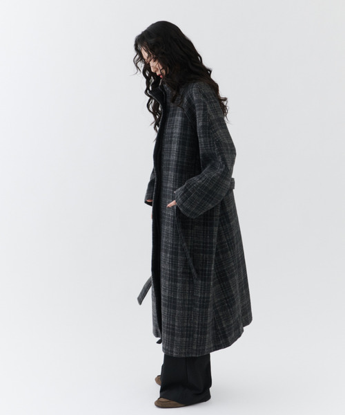 NUJOH モッズコート コート Classic Check Long Coat / クラシック