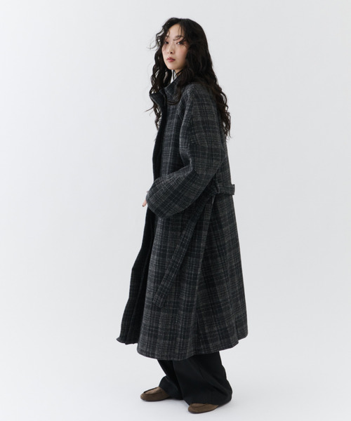 NUJOH モッズコート コート Classic Check Long Coat / クラシック