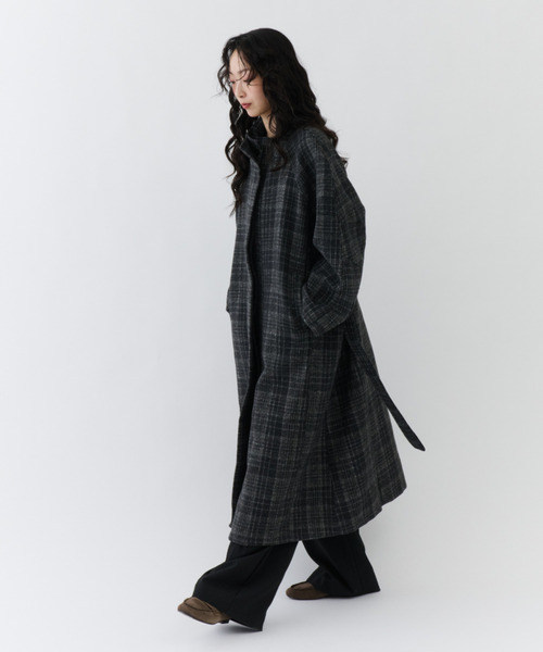 NUJOH モッズコート コート Classic Check Long Coat / クラシック