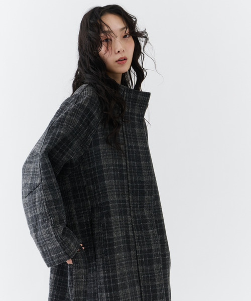 NUJOH モッズコート コート Classic Check Long Coat / クラシック