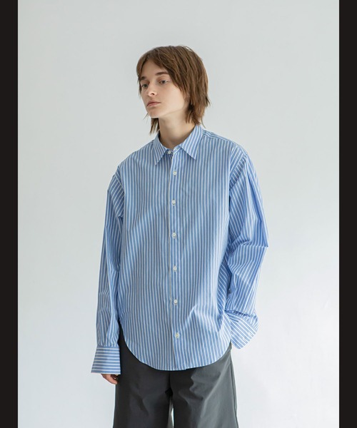 「enchainement」 長袖シャツ フリー グリーン レディース_画像7