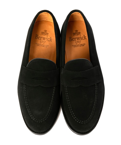 「Berwick1707」 ローファー 6 ダークブラウン メンズ_画像9