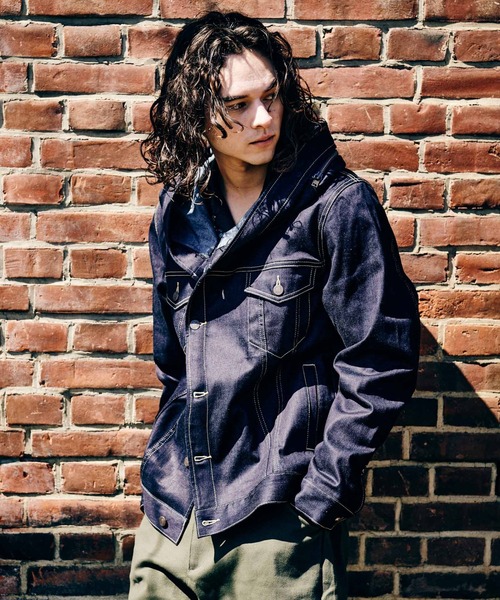 glamb（グラム） デニムジャケット L インディゴブルー メンズ