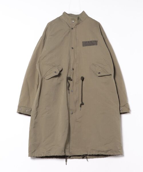 モッズコート コート a.p.o.v. ピーチ加工コットン裏フリーススーパー
