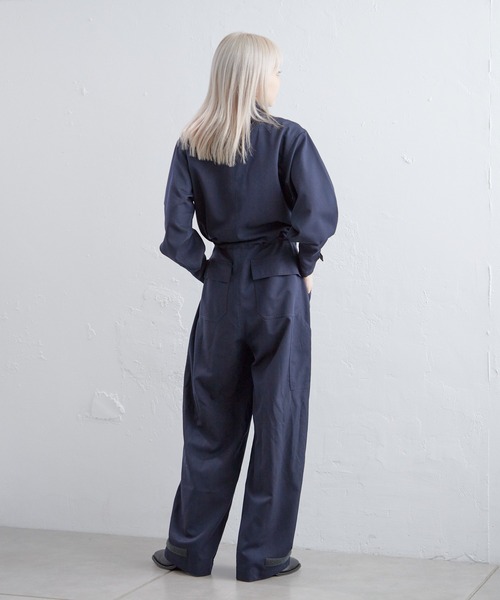 「WHIMSIC」 オールインワン 1 ネイビー メンズ_画像2