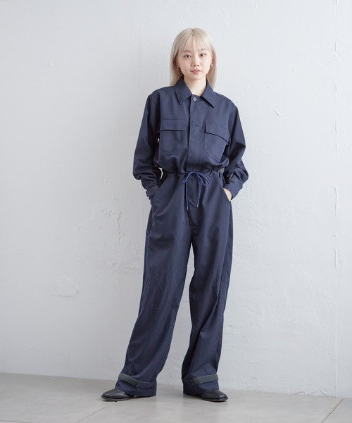 「WHIMSIC」 オールインワン 1 ネイビー メンズ_画像4