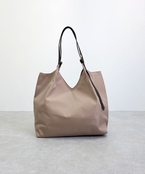 T・S・L トートバッグ ベルトハンドルVカットトートバッグ「詳細動画