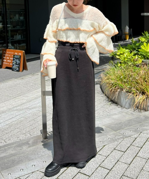 「HELLO.SANFRANCISCO」 長袖ニット ONE SIZE オフホワイト レディース_画像7