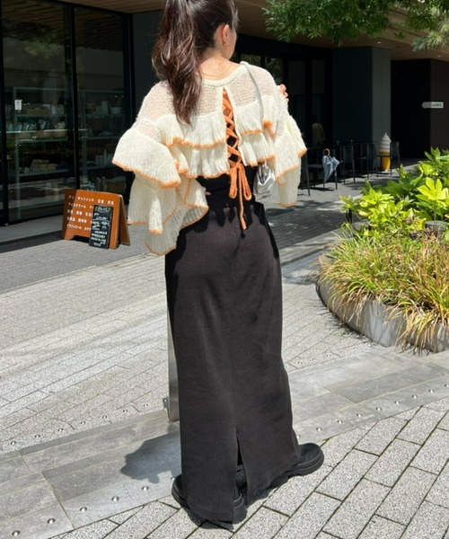 「HELLO.SANFRANCISCO」 長袖ニット ONE SIZE オフホワイト レディース_画像9