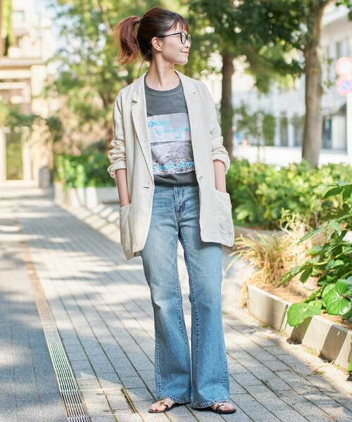 「Spick \u0026 Span」 テーラードジャケット 38 ホワイト系その他 レディースの画像