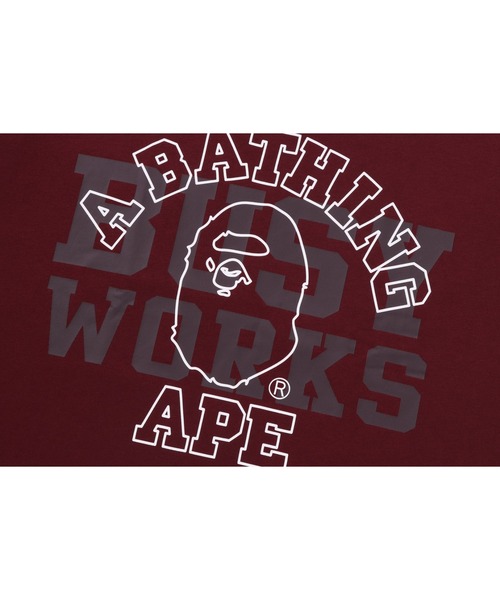 「A BATHING APE」 半袖Tシャツ X-LARGE ホワイト メンズの画像