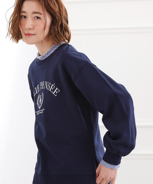 grove（グローブ） トレーナー スウェット 刺繍ロゴ裏毛スウェットプル