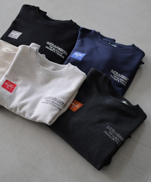 「ANME」 スウェットカットソー M ネイビー レディース_画像5