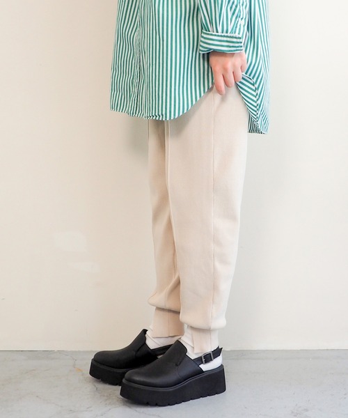 「あしながおじさん」 フラットサンダル 23.0cm ボルドー レディース_画像4