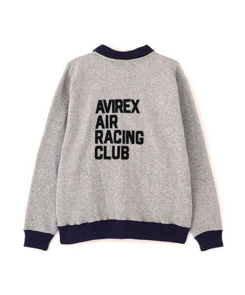 AVIREX（アヴィレックス） トレーナー スウェット 「A.A.R.C」HALF ZIP
