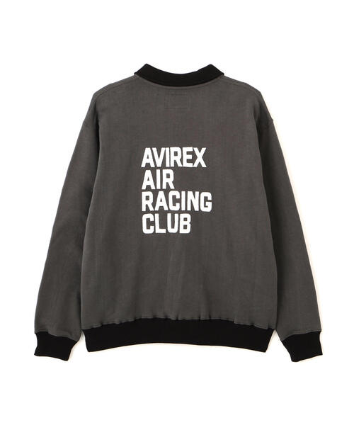AVIREX（アヴィレックス） トレーナー スウェット 「A.A.R.C」HALF ZIP