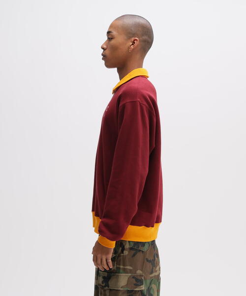 AVIREX（アヴィレックス） トレーナー スウェット 「A.A.R.C」HALF ZIP