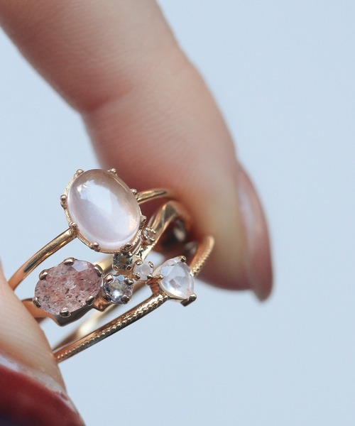 【カウバイ宝石】天然パール&K14WGリング 昭和の懐かしい指輪 Japanese Traditional ring k14WG オパール
