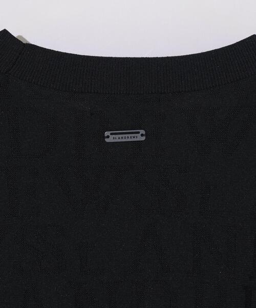 St ANDREWS セーター ニット 「St ANDREWS」ダブルロゴジャガードプル