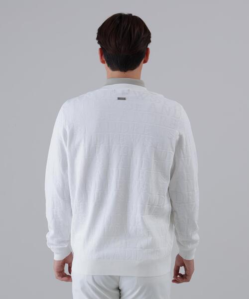 St ANDREWS セーター ニット 「St ANDREWS」ダブルロゴジャガードプル