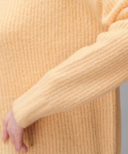 「RIVE DROITE」 長袖ニット FREE ベージュ レディース_画像3