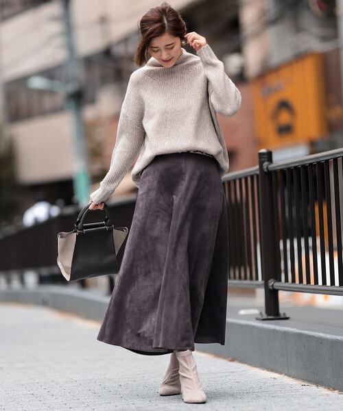 「RIVE DROITE」 長袖ニット FREE ベージュ レディース_画像4