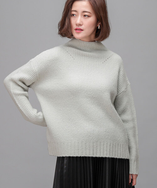 「RIVE DROITE」 長袖ニット FREE ベージュ レディース_画像6