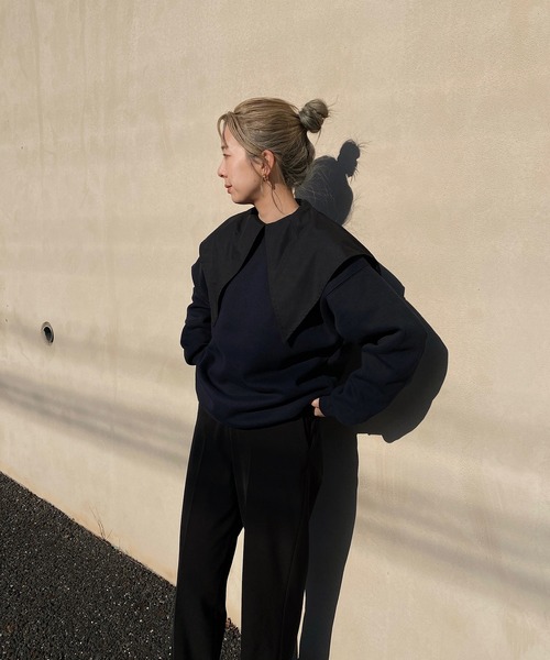 「y/m by RIKA」 長袖ブラウス FREE オフホワイト レディース_画像6