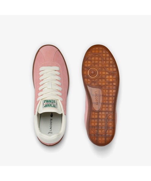 「LACOSTE」 ローカットスニーカー 23.5cm ピンク レディース_画像5