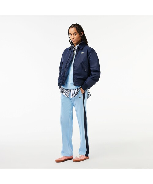 「LACOSTE」 ローカットスニーカー 23.5cm ピンク レディース_画像8