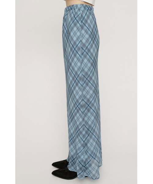 SLY（スライ） スカート SHEER CHECK SKIRT シアーチェックスカート 春